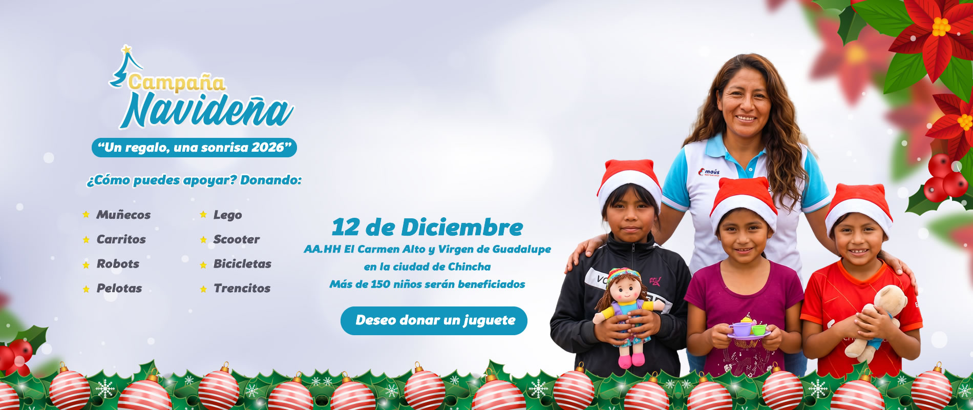 Donación de objetos en desuso